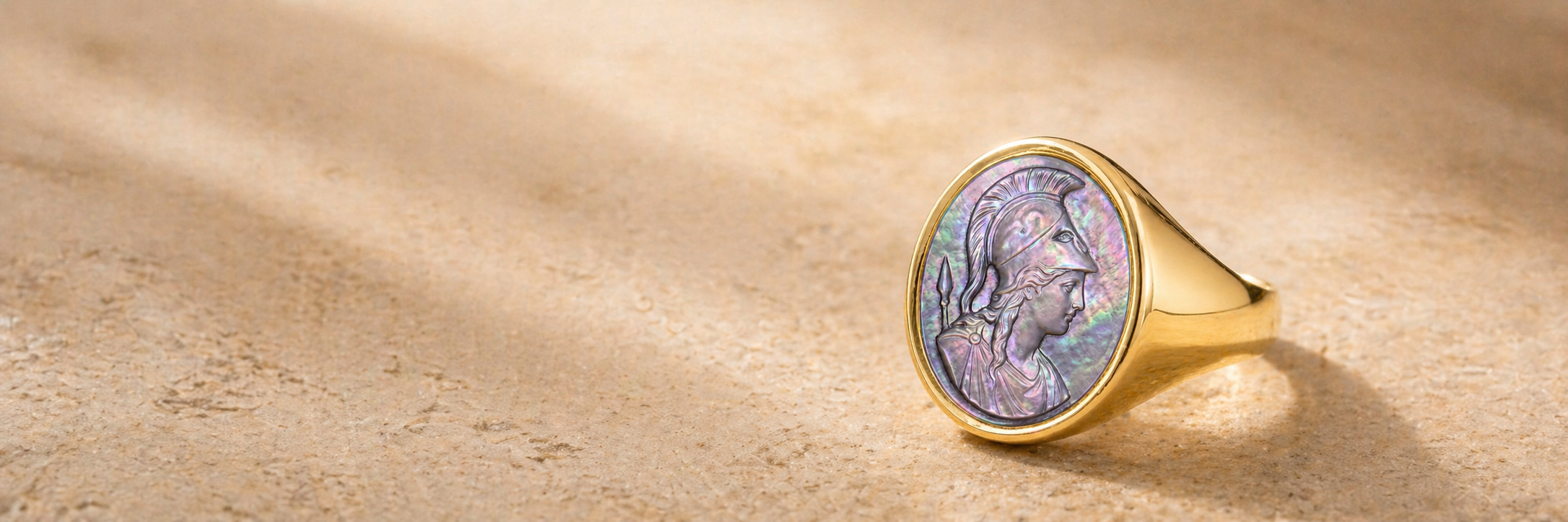 Athena Signet Ring