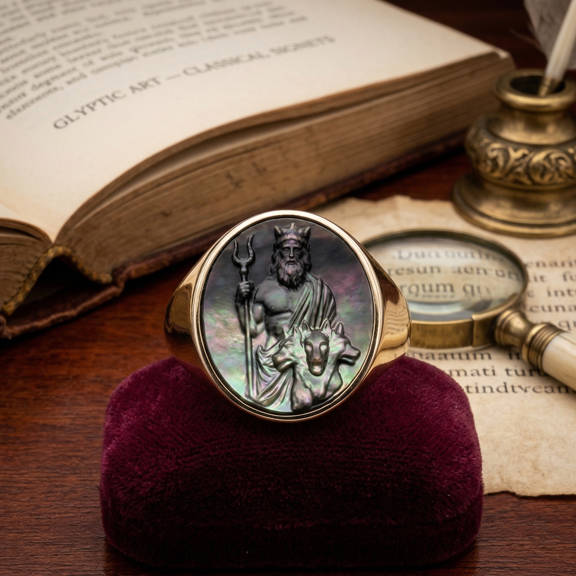 Hades Signet Ring