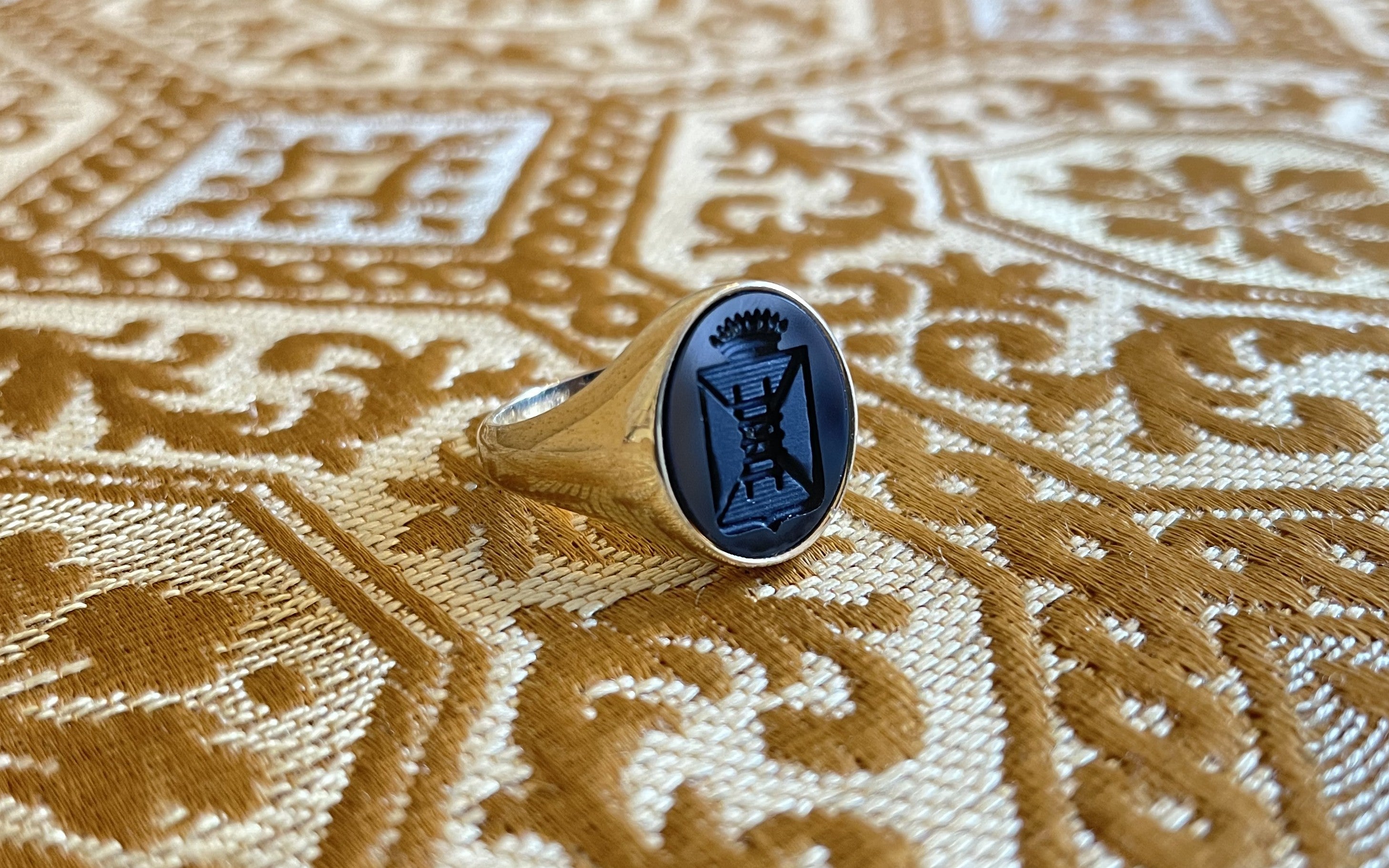 Onyx Signet Ring