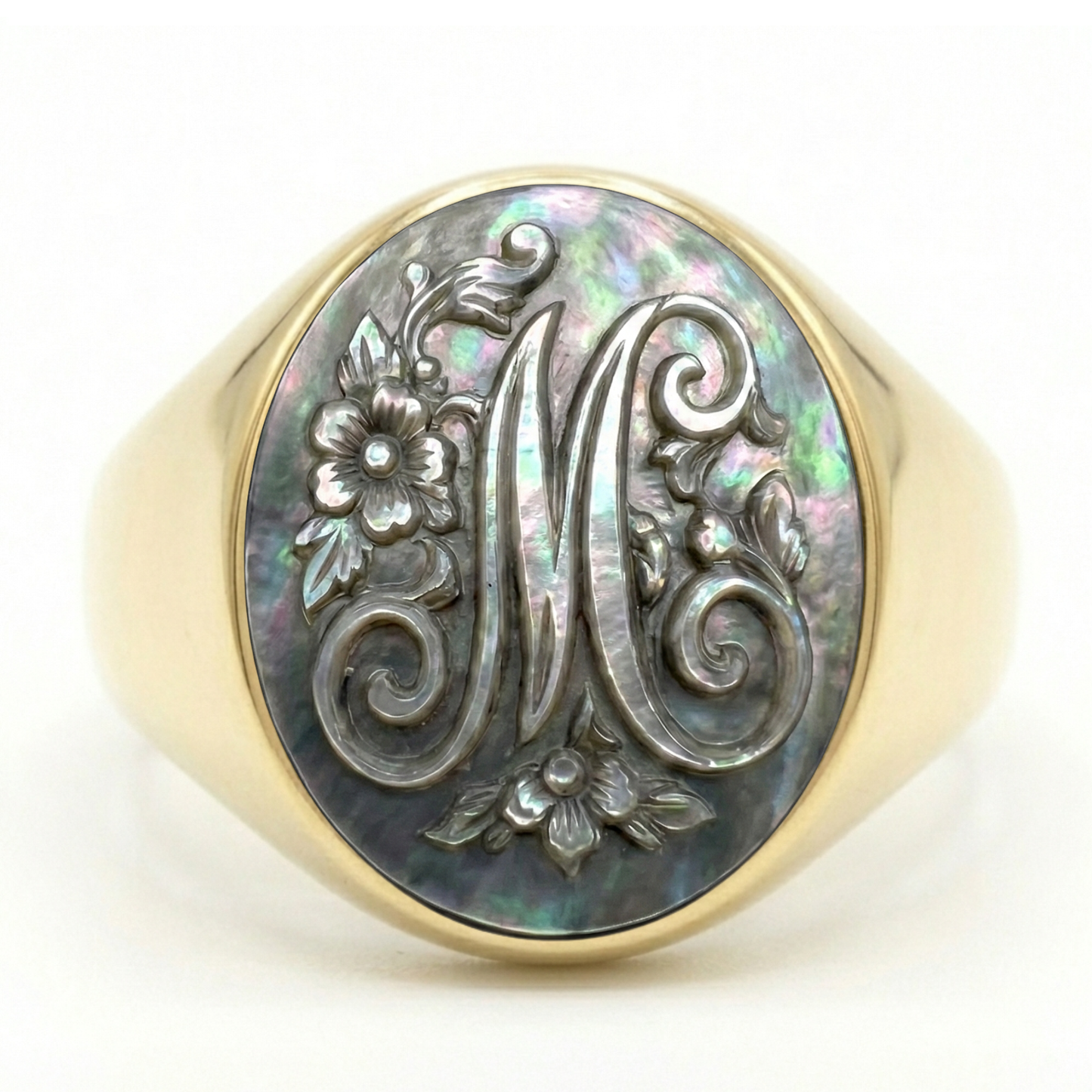 PERSONALIZED INITIAL RING