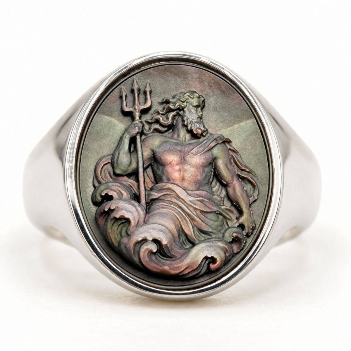 Poseidon Signet Ring 