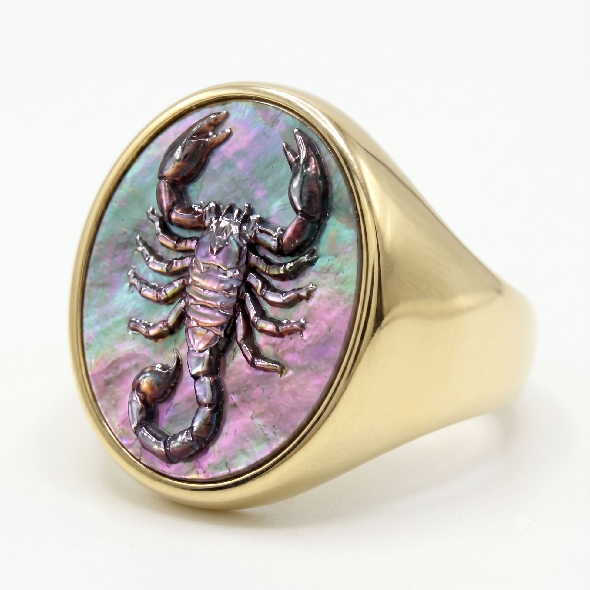 SCORPIO SIGNET RING
