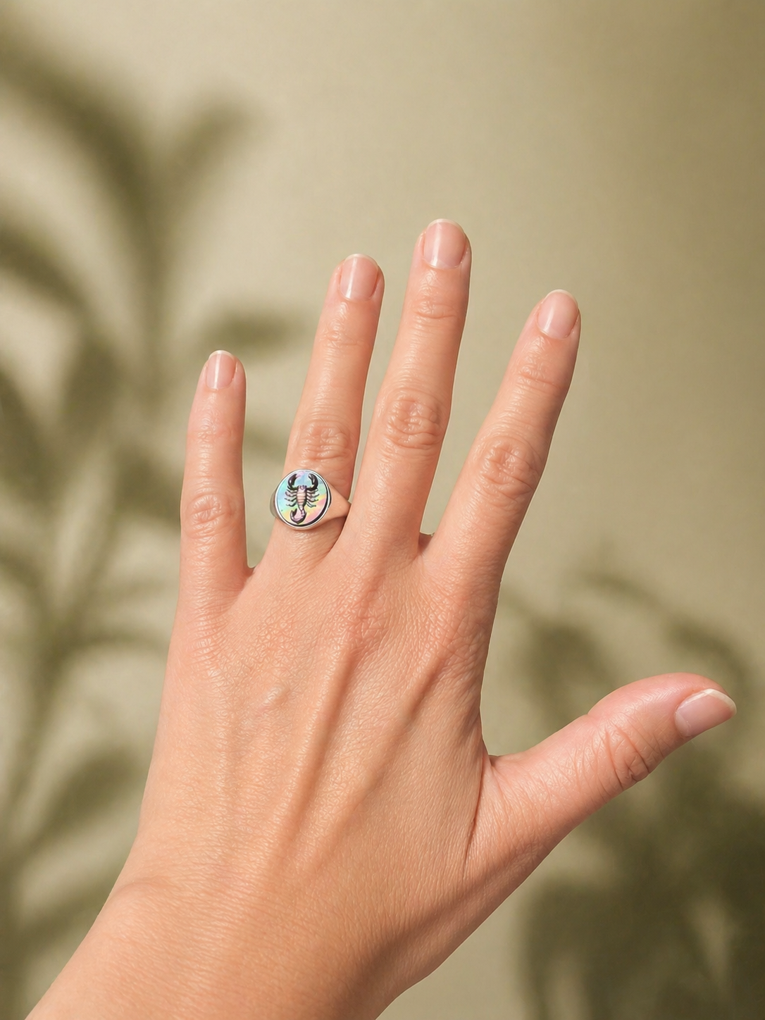 SCORPIO SIGNET RING