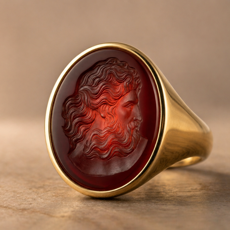 Zeus_Red_Carnelian_Ring